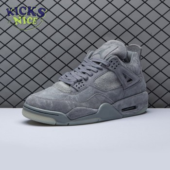 KAWS x Air Jordan 4 Retro 'Cool Grey' Size 40-47.5