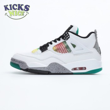 Nike Air Jordan 4 Retro Lucid Green Rasta SP36-46 Nike Air Jordan 4 Retro Lucid Green Rasta SP36-46