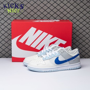 Nike Dunk Low Ivory Hyper Royal FB1543-141 Size 36-46