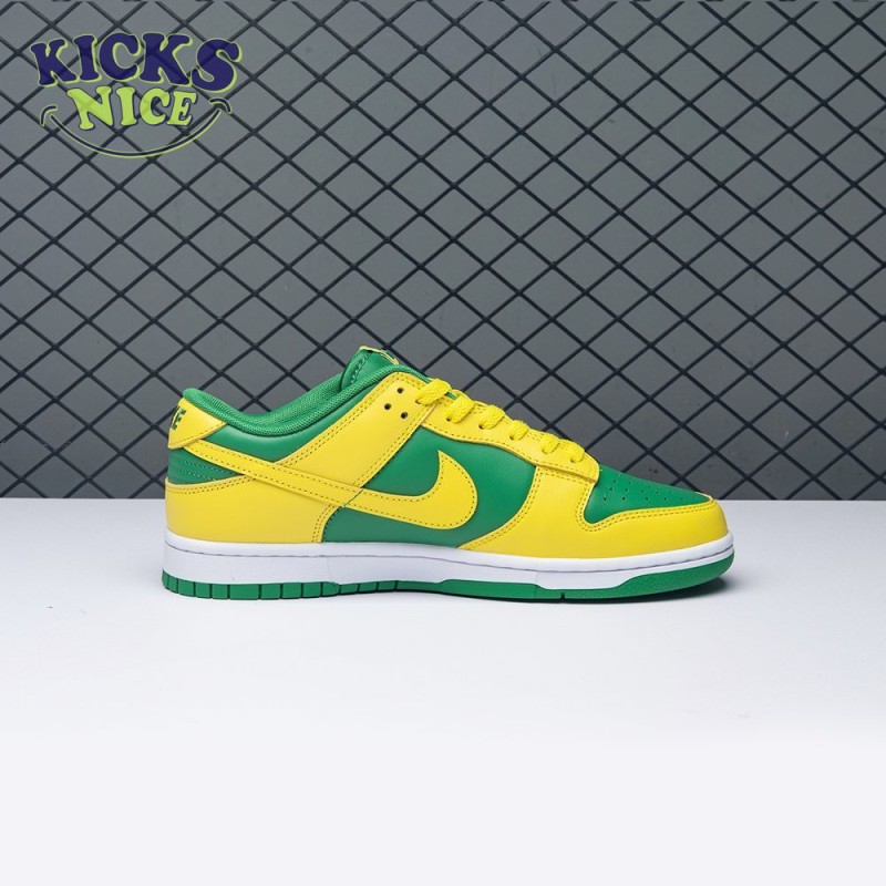 Nike Dunk Low Reverse Brazil DV0833-300 Size 36-47.5 Nike Dunk Low Reverse Brazil DV0833-300 Size 36-47.5