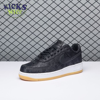 Nike Fragment X CLOT x Air Force 1 (Black) CZ3986-001 36-46