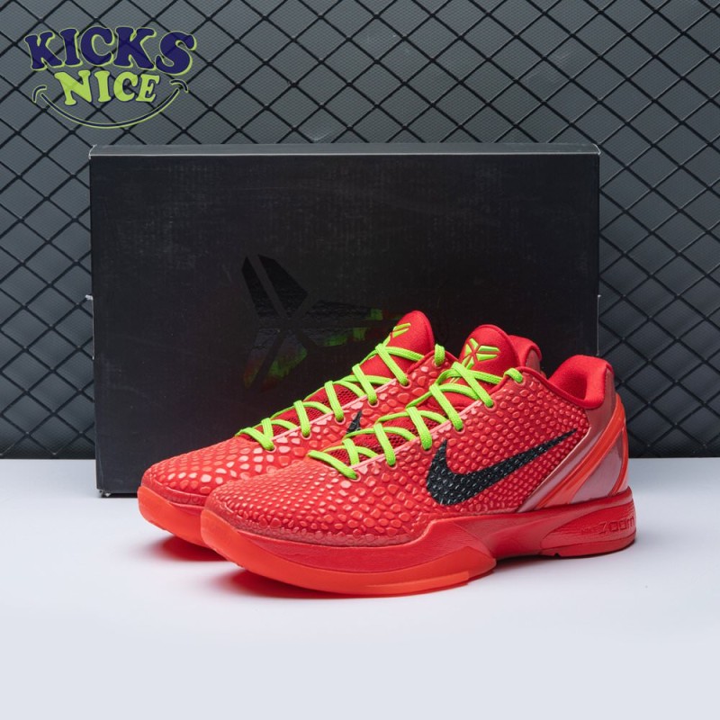 Nike Kobe 6 Protro Reverse Grinch FV4921-600 Size 39-48.5 Nike Kobe 6 Protro Reverse Grinch FV4921-600 Size 39-48.5