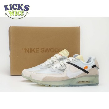Nike OFF-WHITE x Air Max 90 White 40-46