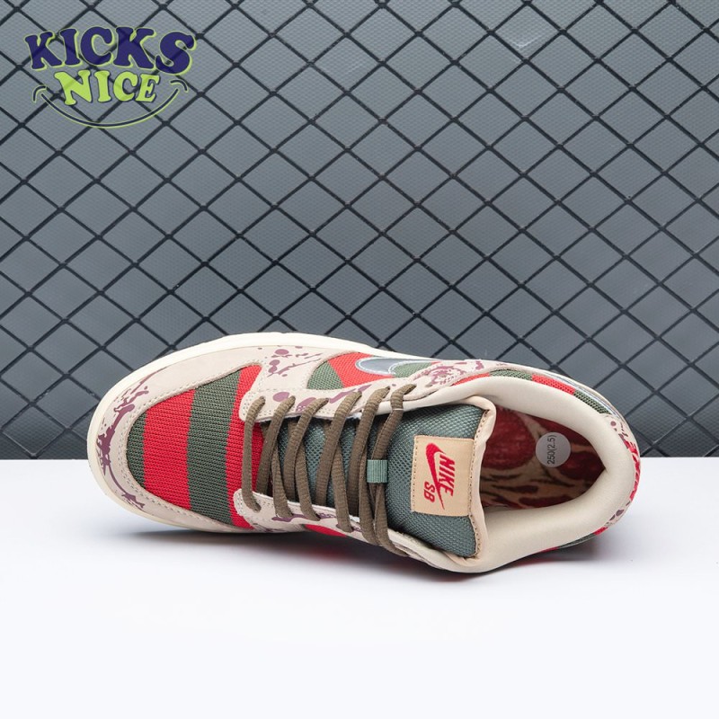 Nike SB Dunk Low Freddy Krueger Size 40-47.5 Nike SB Dunk Low Freddy Krueger Size 40-47.5