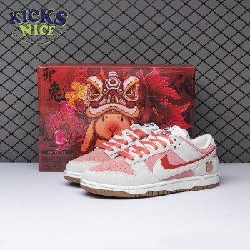 Nike SB Dunk Low SE 85 Double Swoosh Sail Red Pink DO9457-110 Size 36-40