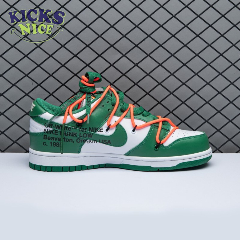 Off-White x Dunk Low 'Pine Green' Size 36-47.5 Off-White x Dunk Low 'Pine Green' Size 36-47.5
