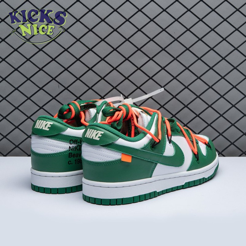 Off-White x Dunk Low 'Pine Green' Size 36-47.5 Off-White x Dunk Low 'Pine Green' Size 36-47.5