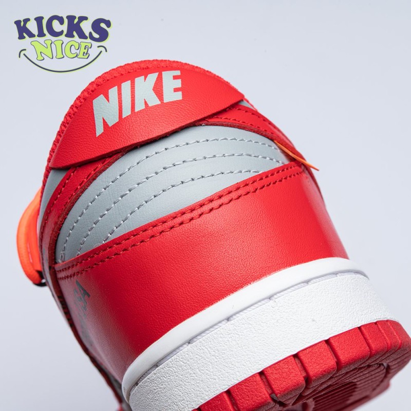 Off-White x Dunk Low 'University Red' Size 40-47.5 Off-White x Dunk Low 'University Red' Size 40-47.5