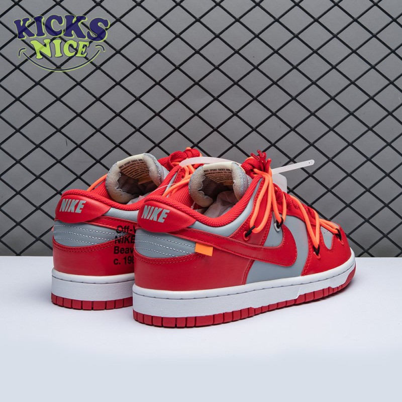 Off-White x Dunk Low 'University Red' Size 40-47.5 Off-White x Dunk Low 'University Red' Size 40-47.5