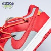 Off-White x Dunk Low 'University Red' Size 40-47.5 Off-White x Dunk Low 'University Red' Size 40-47.5