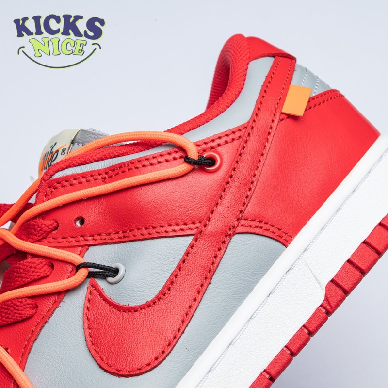 Off-White x Dunk Low 'University Red' Size 40-47.5 Off-White x Dunk Low 'University Red' Size 40-47.5