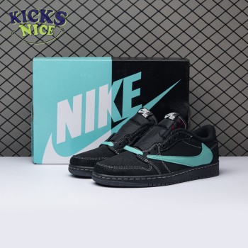 Travis Scott Air Jordan 1 Low Tiffany Phantom Custom DM7866-311 36-47.5