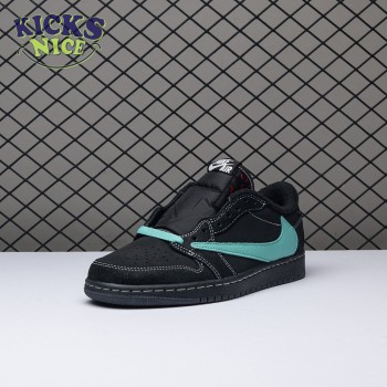 Travis Scott Air Jordan 1 Low Tiffany Phantom Custom DM7866-311 36-47.5