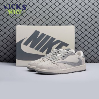 Travis Scott x Fragment Design x Air Jordan 1 Low OG SP AJ1 JH6088-612 Size 36-45