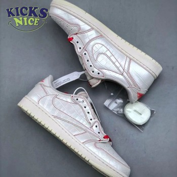 Travis Scott X Nike Air Jordan 1 Low OG SP Phantom Static DM7866 601 Size 36-47.5