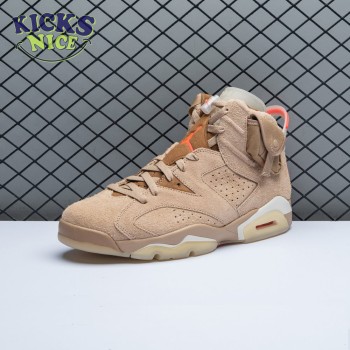 Travis Scott x Air Jordan 6 Retro 'British Khaki' Size 40-47.5 Travis Scott x Air Jordan 6 Retro 'British Khaki' Size 40-47.5