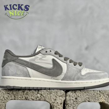 Travis Scott x Fragment Design x Air Jordan 1 Low OG SP AJ1 DM6688-610 Size 36-45