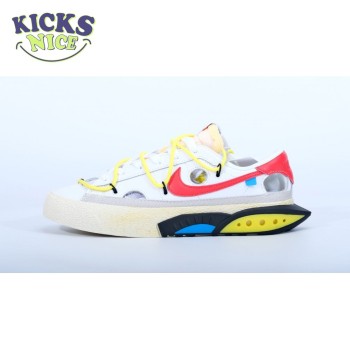 off-white x NK Blazer low'77 White Red Size 40-46